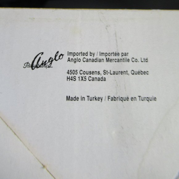 4 Wine Glasses Water Goblet with Gold Rim in Original Box Ancam Pasabahce Turkey - Picture 13 of 14